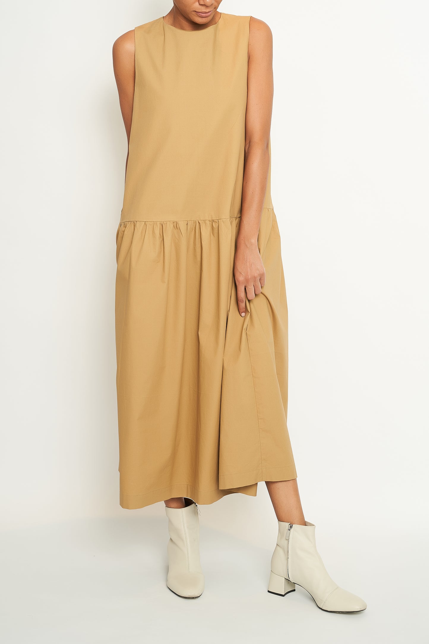 DROP WAIST DRESS