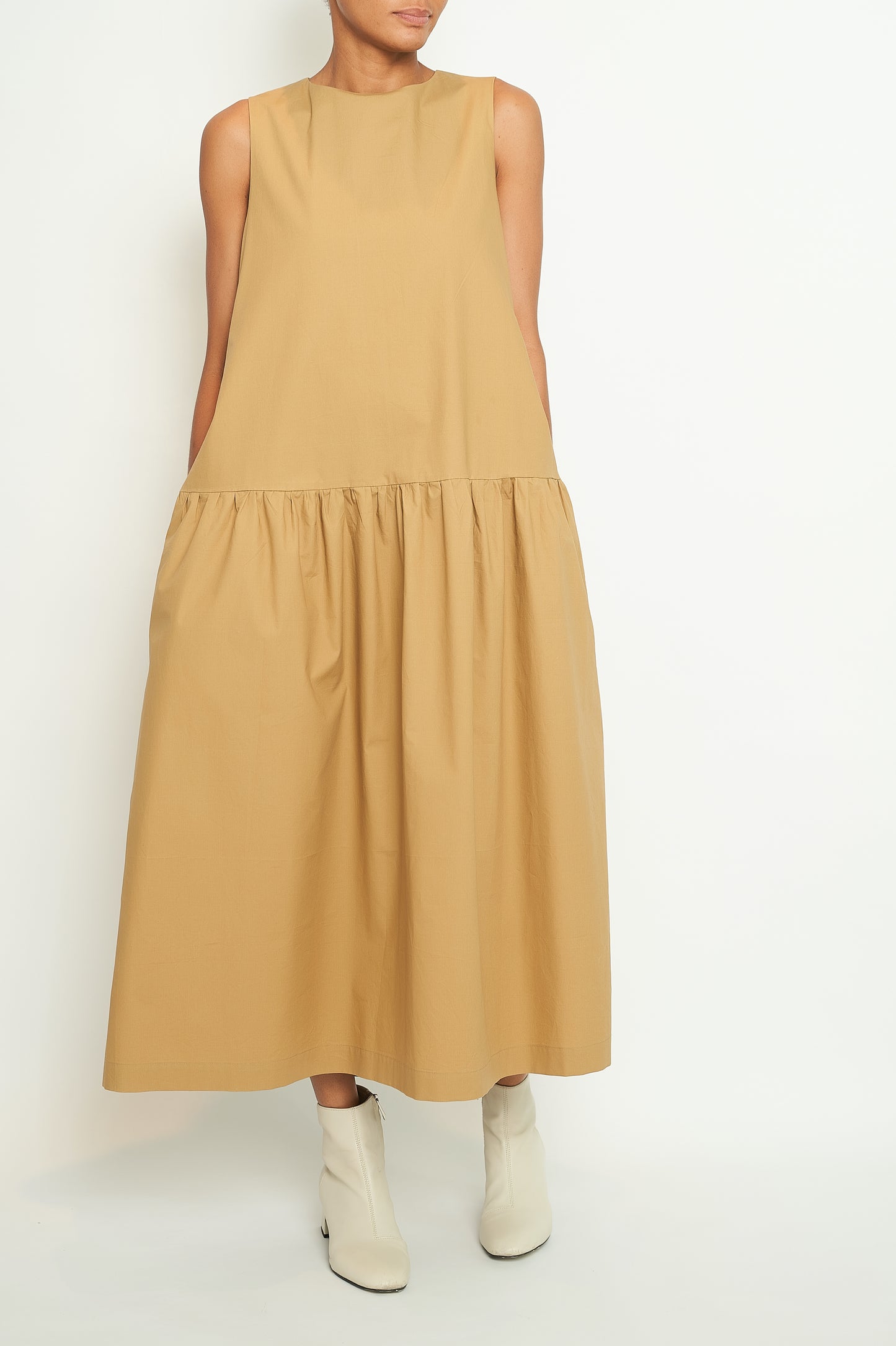 DROP WAIST DRESS