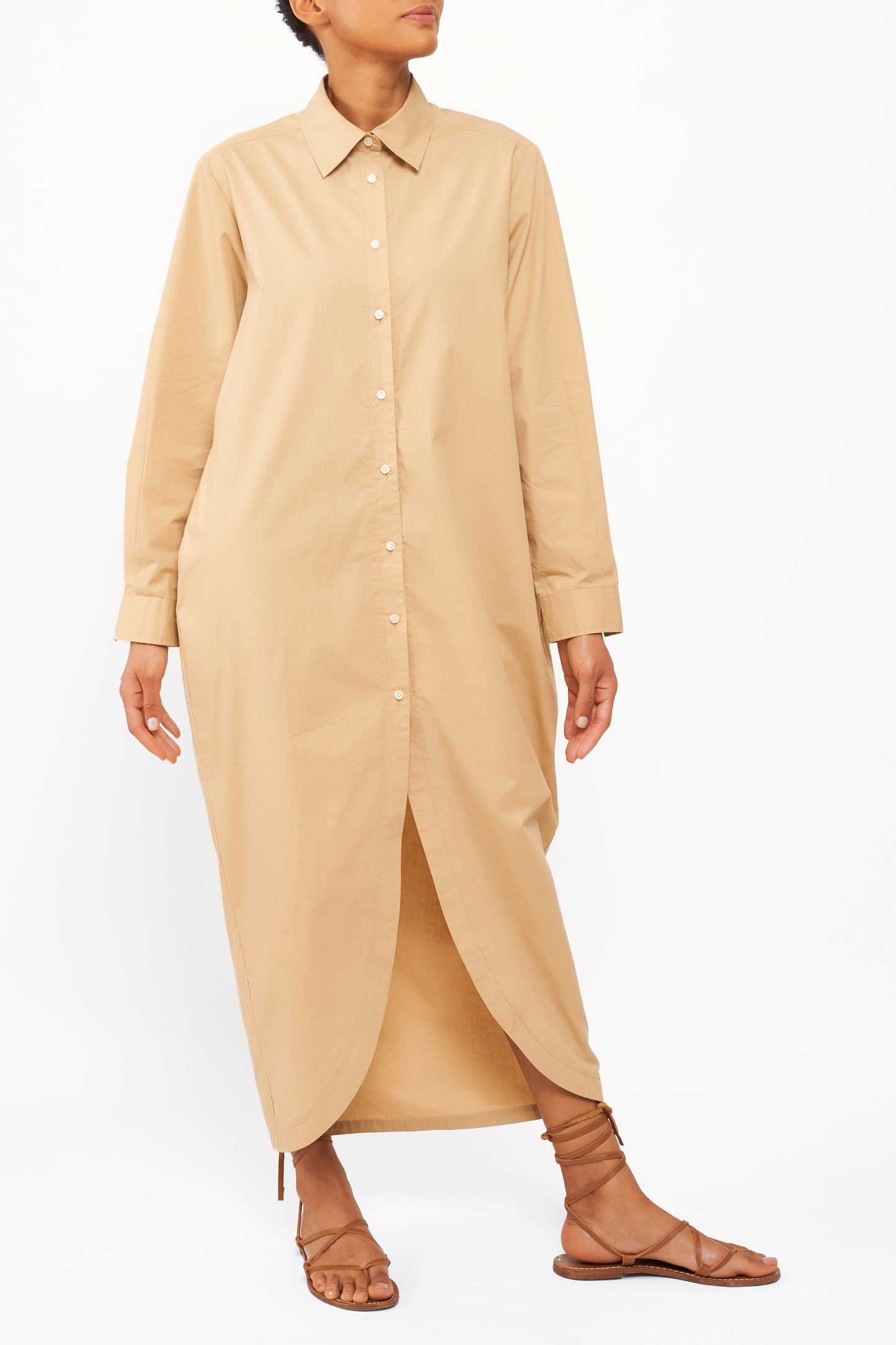 OVERSIZED SHIRT DRESS