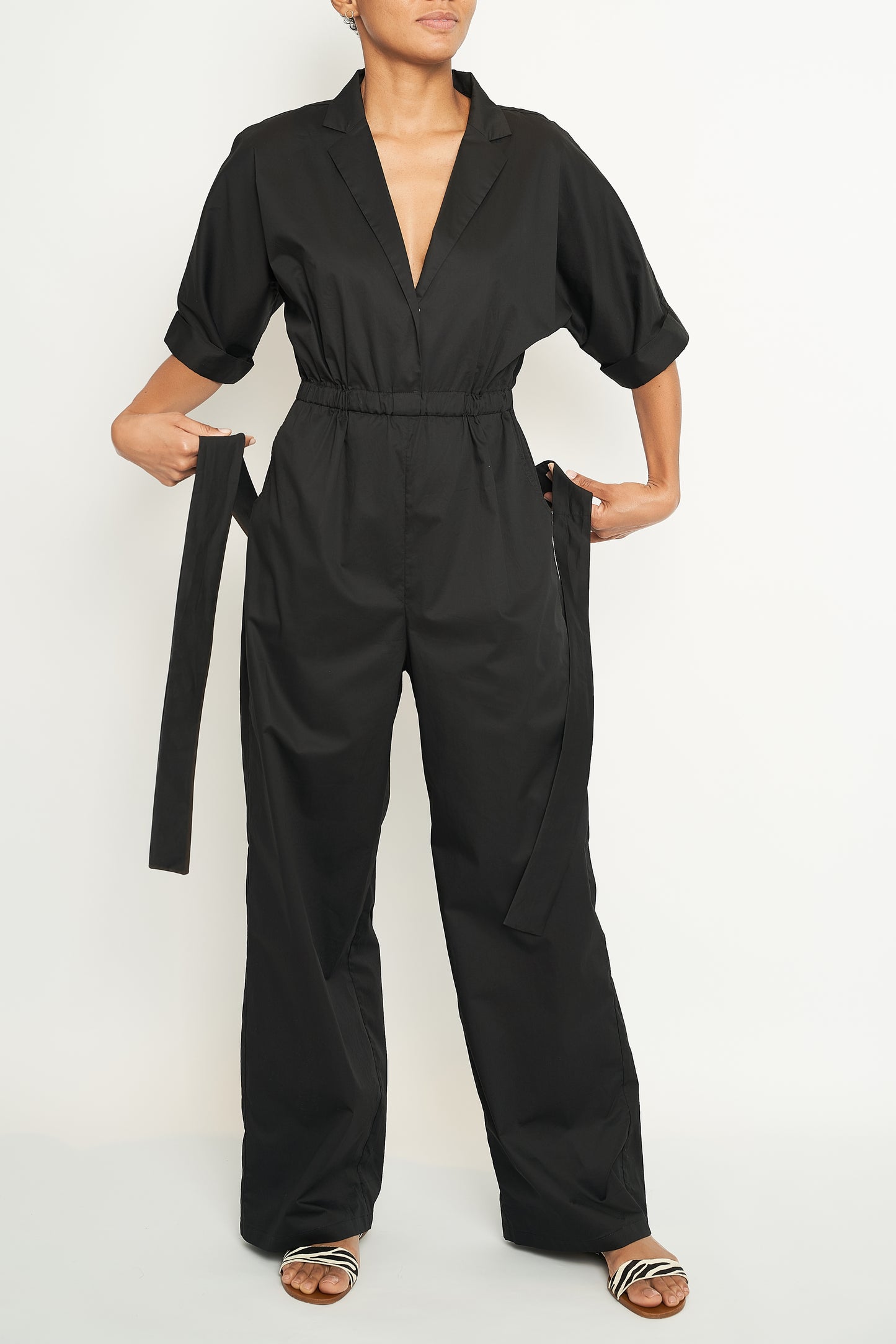 DOLMAN SLEEVE JUMPSUIT