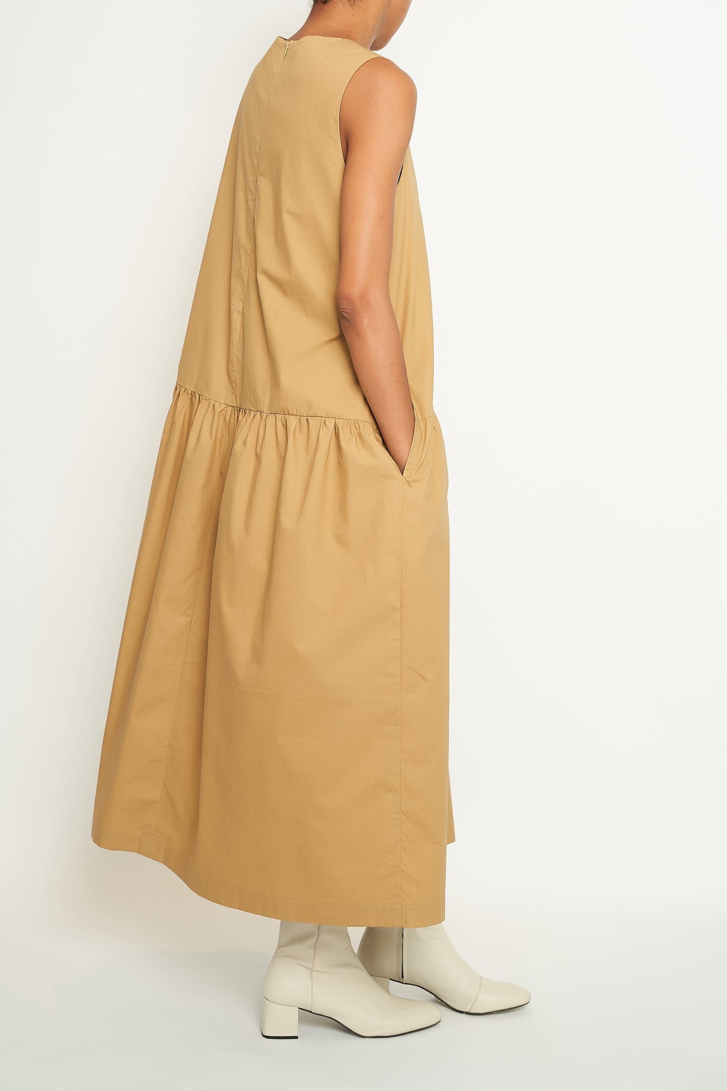 DROP WAIST DRESS