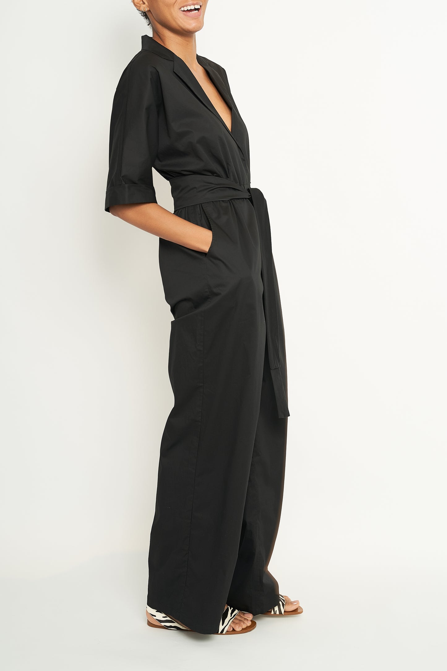 DOLMAN SLEEVE JUMPSUIT
