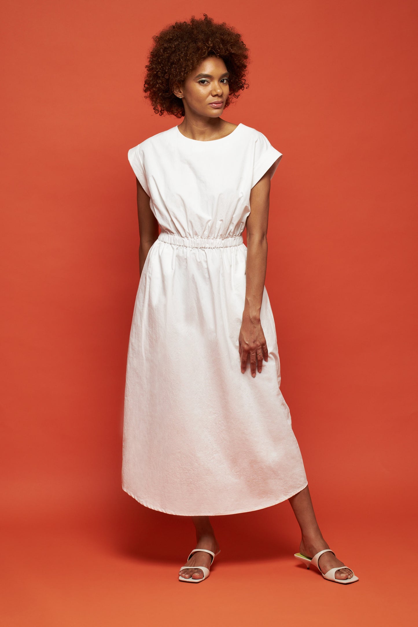 ELASTIC WAIST DRESS